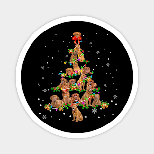 Dogue de Bordeaux Christmas Tree X-Mas Magnet